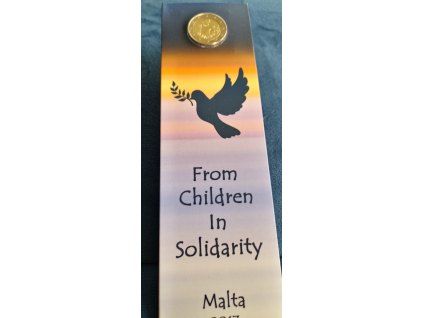 2 euro Malta 2017 - Peace (BU coincard)