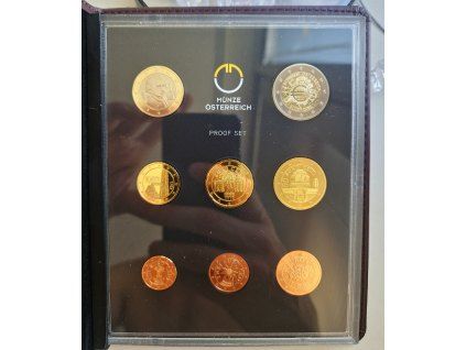 2 euro Rakúsko 2012 - 10 rokov Eura (Proof set)