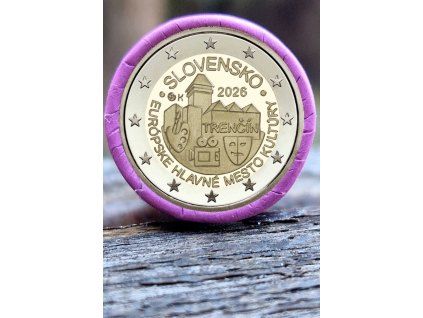 2 euro Slovensko 2026 - Trenčín (Rolka)