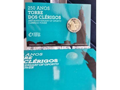 2 euro Portugalsko 2013 - Clérigos (Proof)