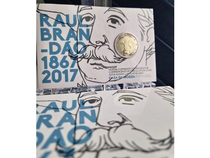 2 euro Portugalsko 2017 - Brandao (Proof)