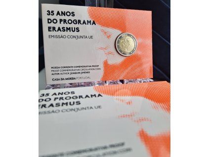 2 euro Portugal 2022 - Erasmus Programme (proof)