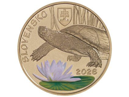 5 euro Slovakia 2026 - Turtle marsh