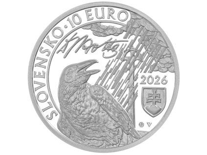 10 euro Slovakia 2026 - Ivan Krasko (proof)