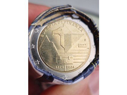 2 euro Taliansko 2024 - Finančná správa (FDC)