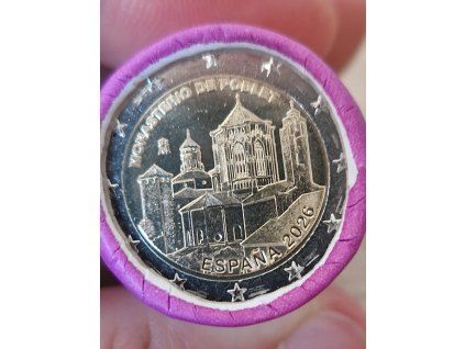 2 euro Spain 2026 - Poblet Monastery (UNC)