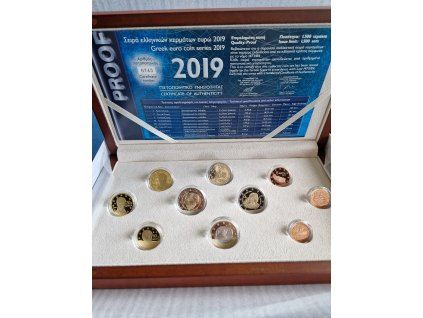 2 euro Greece 2019 - PROOF set (includes 2€ Andronicos and Kalvos)