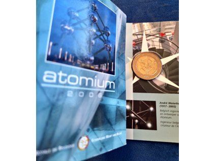 2 euro Belgium 2006 - Atomium (BU coincard)