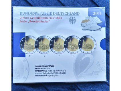 2 euro Nemecko 2011 - Severné Porýnie - Vestfálsko (Proof)