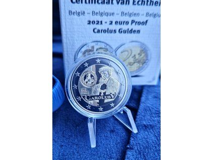 2 euro Belgium 2021 - Karol in. (proof)