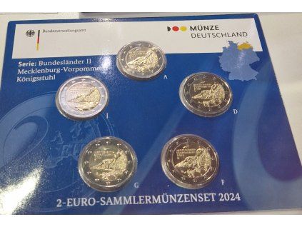 2 euro Germany 2024 - Meklenbursko-front Pomoransko (BU set)