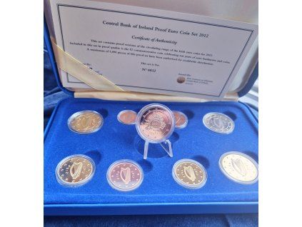 2 euro Írsko 2012 - 10 rokov Eura (Proof set)