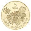 5 euro Slovensko 2021 - Včela Medonosná