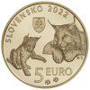 5 euro Slovakia 2022 - Eurasian Lynx