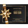 Black and Gold Luxury Bow Gift Certificate