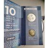 2 euro Španielsko 2012 - 10 rokov Eura (BU so striebornou 30€)