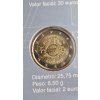 2 euro Španielsko 2012 - 10 rokov Eura (BU so striebornou 30€)