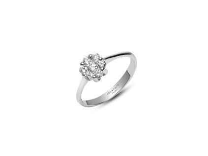Ring Magic White Gold with Diamonds 0.35 ct (size 16)