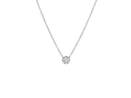 Necklace Magic White Gold with Diamonds 0.25 ct