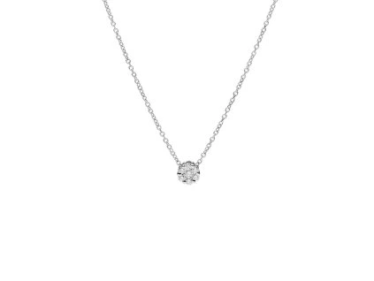 Necklace Magic White Gold with Diamonds 0.30 ct