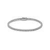 Bracelet Tennis White Gold with Diamonds 2.15 ct (18 cm)