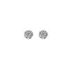 Magic Earrings White Gold with Diamonds 0.35 ct