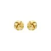 Earrings Camelia Multiband Monocolour in Yellow Gold
