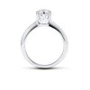 Engagement Ring Solitaire White Gold with Diamonds 1.00 ct