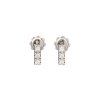 Earrings Tennis White Gold with Diamonds 0.20 ct