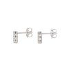 Earrings Tennis White Gold with Diamonds 0.20 ct