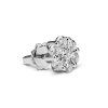 Magic Earrings White Gold with Diamonds 0.75 ct