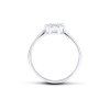 Ring Magic White Gold with Diamonds 0.25 ct (size 16)