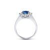 Ring Kate White Gold with Sapphire 1.40 ct and Diamonds 0.45 ct