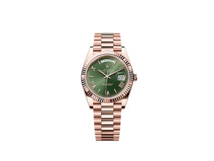 196 rolex day date 40 green dial 228235