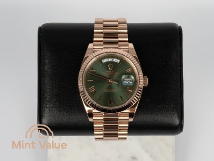 Rolex Day-Date 40 Olive Dial 228235