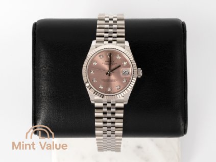 Rolex Datejust 31 Pink Dial With Diamonds 278274