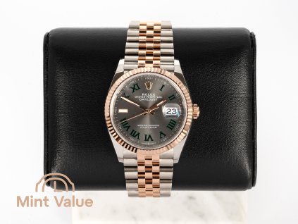 Rolex Datejust 36 "Wimbledon" Slate Grey Dial 126231