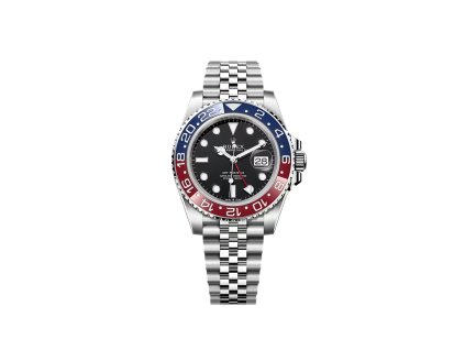 91 rolex gmt master ii pepsi jubilee 126710blro