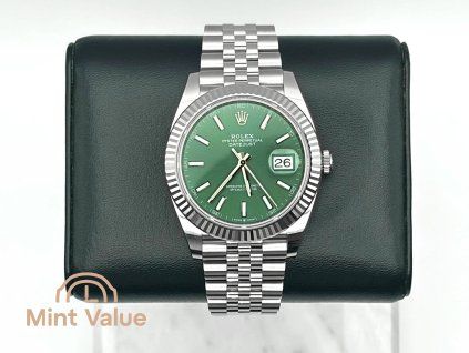 Rolex Datejust 41 Mint Green Dial 126334