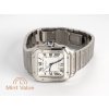 Cartier Santos Medium Steel White Dial WSSA0029