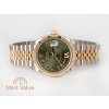 Rolex Datejust 31 Olive Green VI With Diamonds 278273
