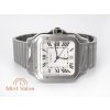 Cartier Santos Large Titanium White Dial WSSA0089