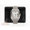 Cartier Santos Large Titanium White Dial WSSA0089