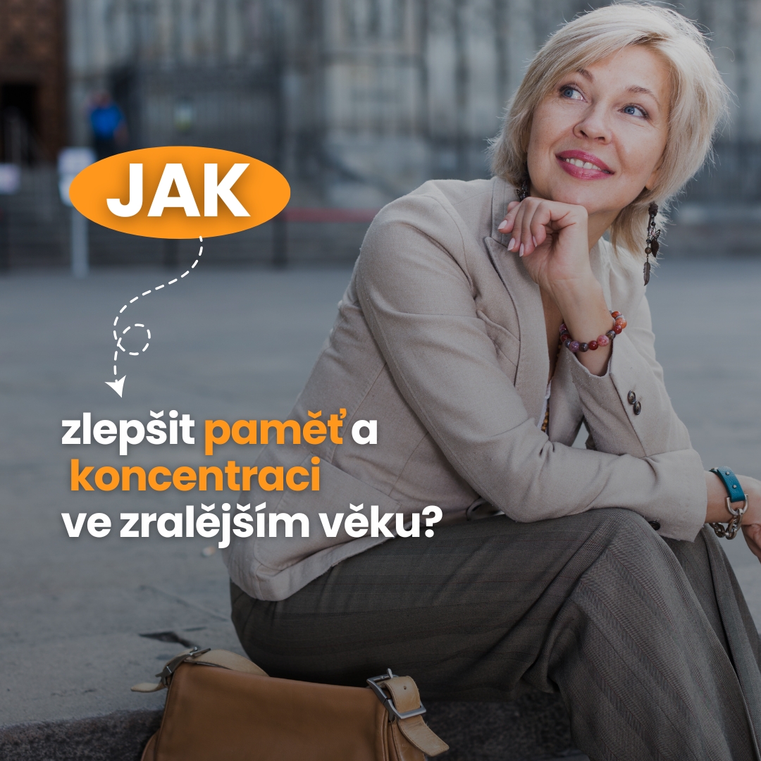 Jak zlepšit paměť a koncentraci ve zralějším věku?