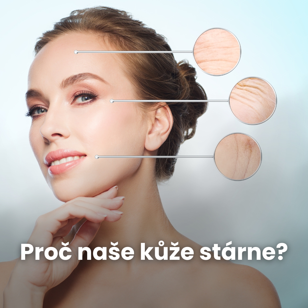 Proč naše kůže stárne?