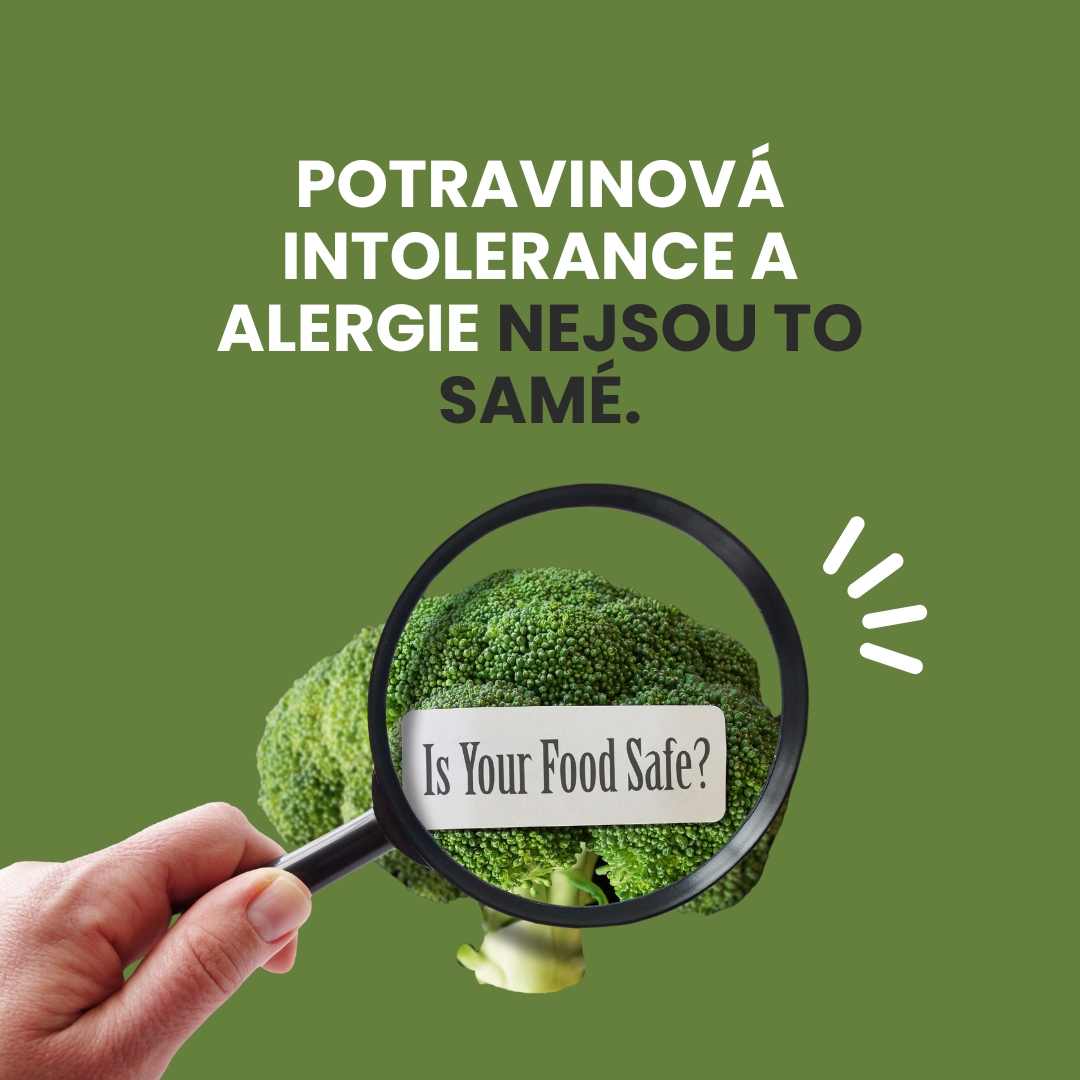 Potravinová intolerance a alergie nejsou to samé.