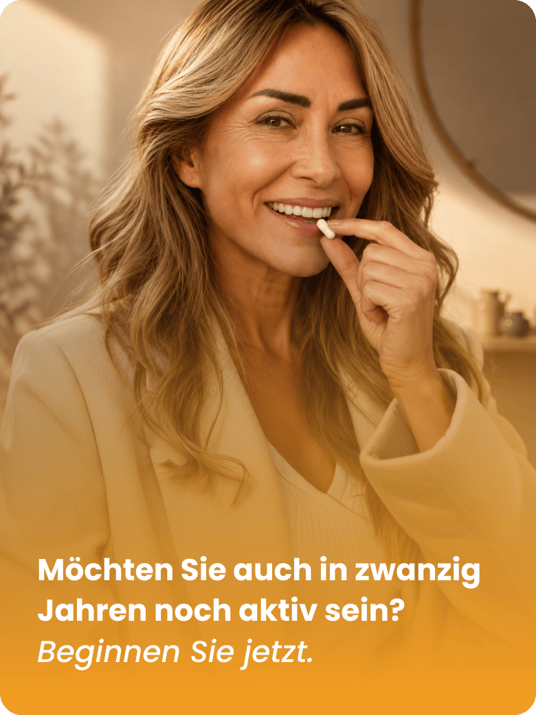 Unterstützung der Zellenergie und Vitalität.