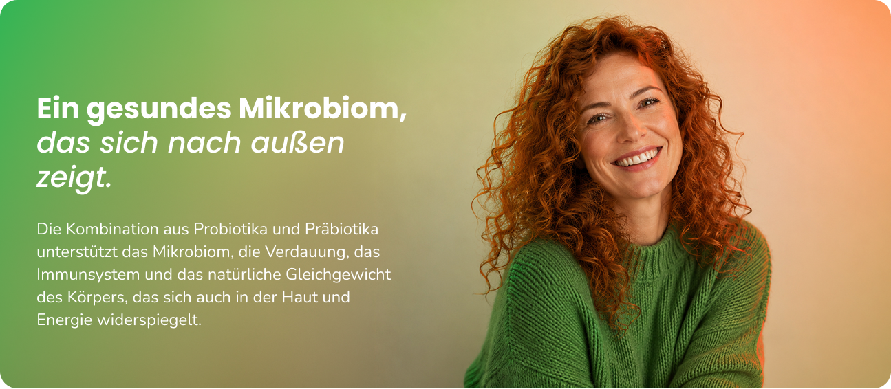 Gesundheit beginnt im Darm.