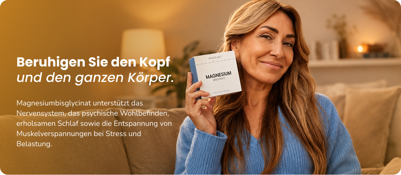 Ruhigerer Geist, besserer Schlaf, entspannte Muskeln.
