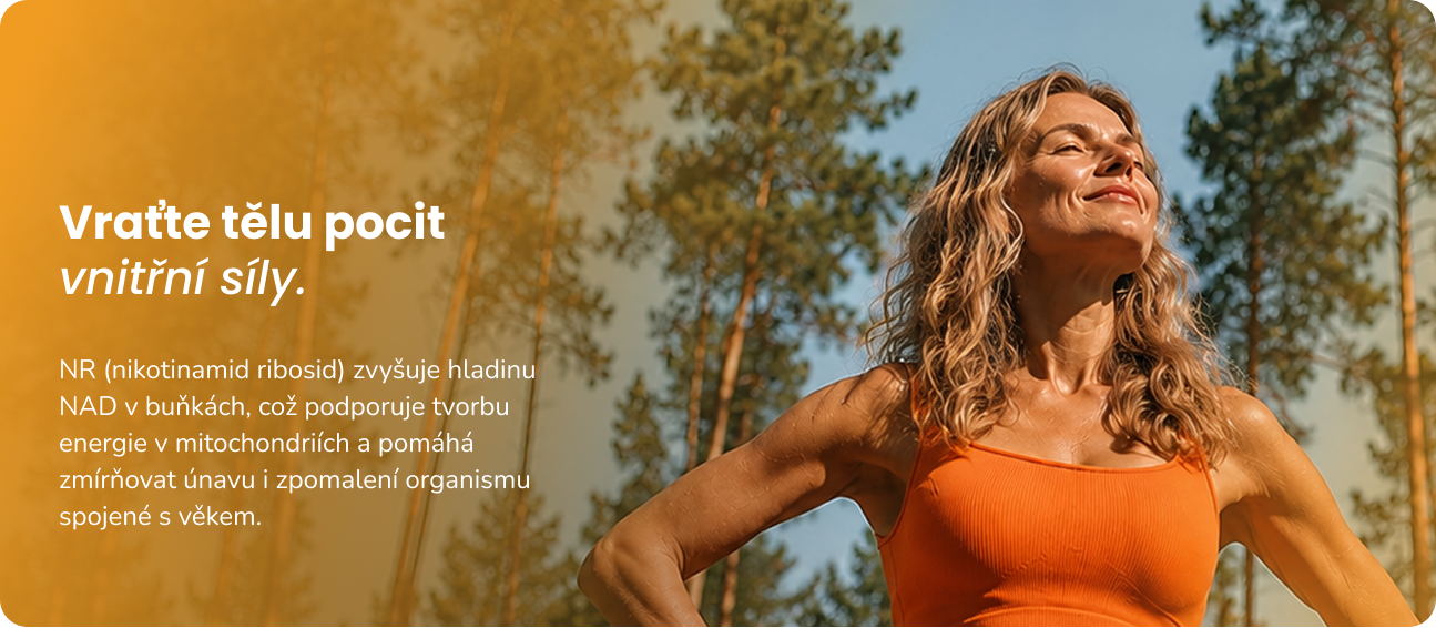 Podpořte svou energii na buněčné úrovni.